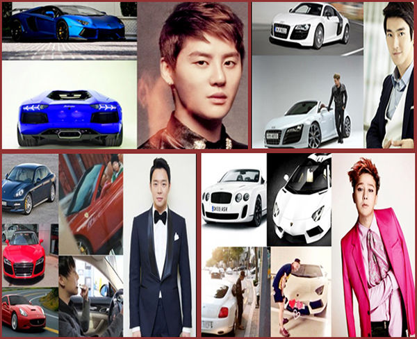 Солонгос оддын тансаг машинтай танилц