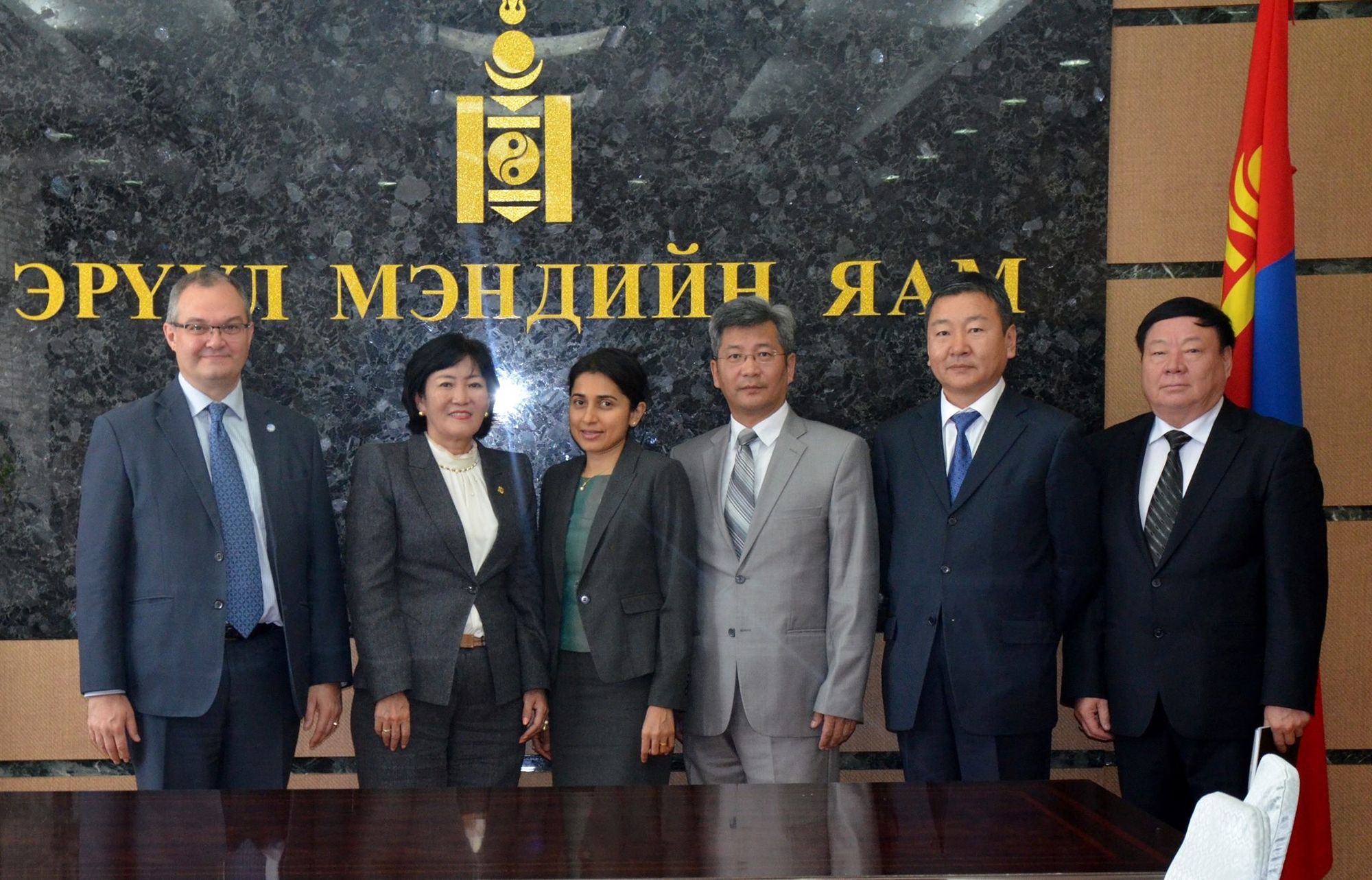  Сайд А.Цогцэцэг дэлхийн банкны төлөөлөгчдийг хүлээн авч уулзав