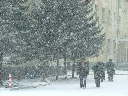 Сэрэмжлүүлэг: Их хэмжээний цас орно