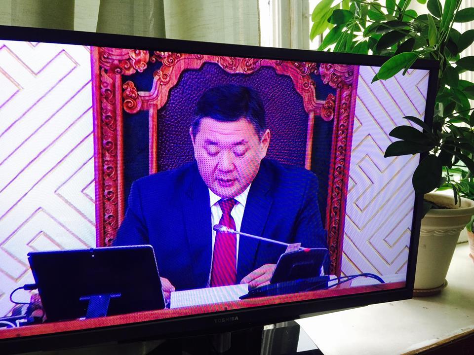 Намрын чуулган нээлтээ хийлээ