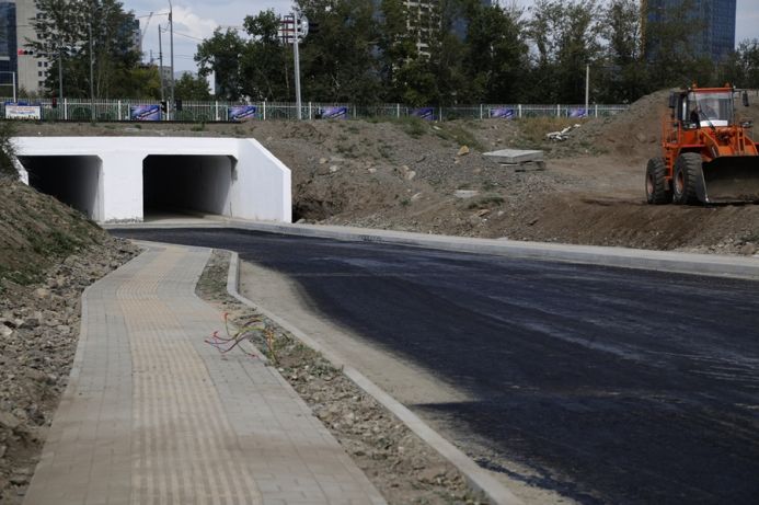 Энхтайваны гүүрэн доорх замыг түр хаалаа