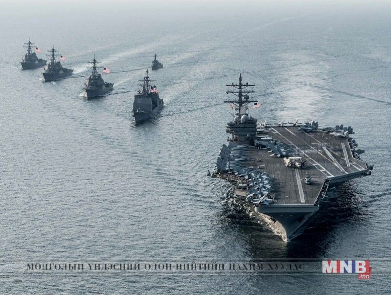 АНУ, Япон, БНСУ-ын цэргийн хамтарсан сургуулилт эхэллээ