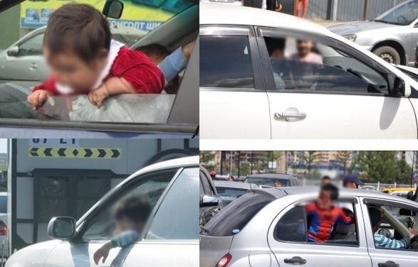 Эмээтэйгээ явж байсан бяцхан хүүхэд мөргөжээ