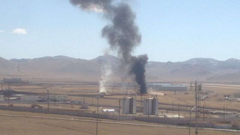 Яндангаас оч үсэрч өвөлжөө шатаж, 20 гаруй хурга үхжээ