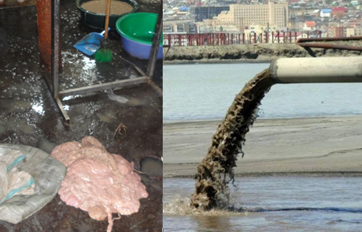 Цэвэрлэхээс илүү өлөнгийн үйлдвэрүүд хотыг өмхийд автуулж байна