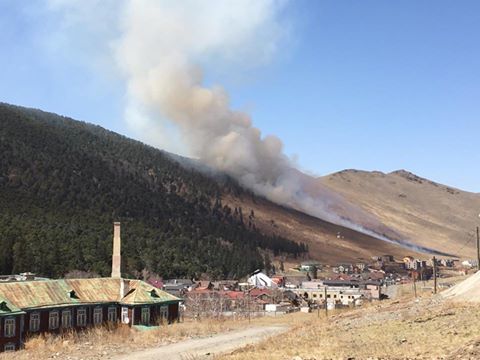 Нүхтийн 5 га газар галд өртлөө