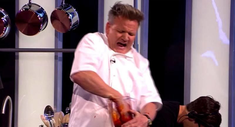 Гордон Рамси гараа тастжээ