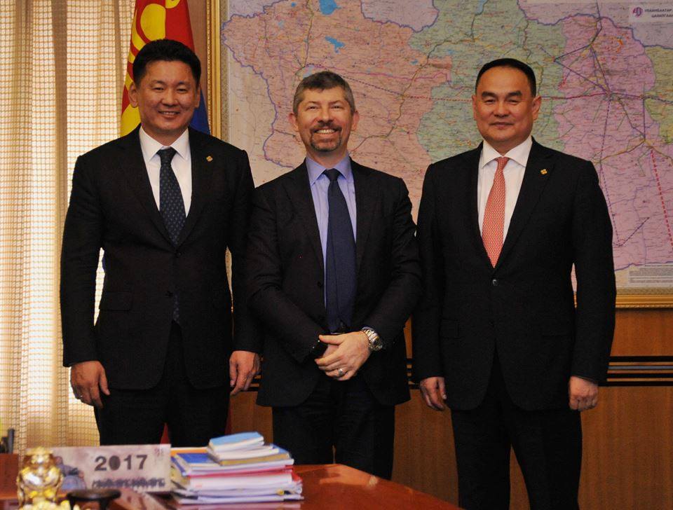 Шадар сайд У.Хүрэлсүх Итали Улсын , Эдийн засгийн хөгжлийн дэд сайд Иван Скалфароттог хүлээн авч уулзав