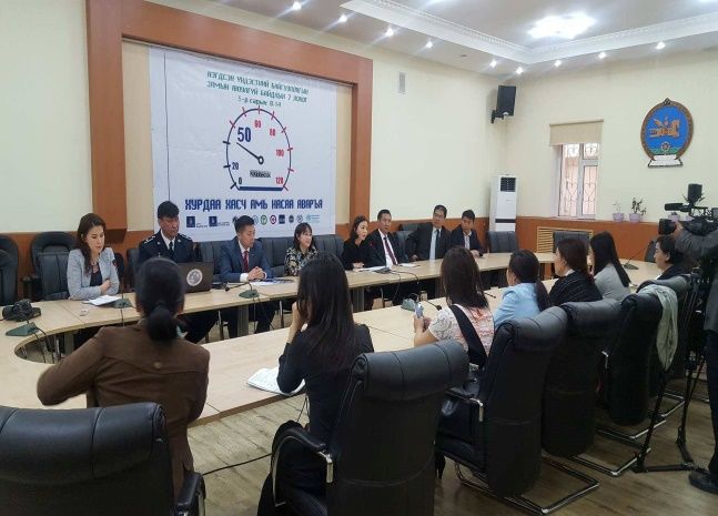 ”Замын аюулгүй байдлыг хангах 7 хоног” тохиож байна
