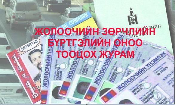 Жолооч та зөрчлийн оноогоо шалгасан уу