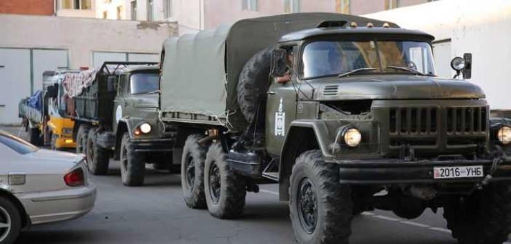 Хүмүүнлэгийн тусламжийн цуваа хөдөллөө