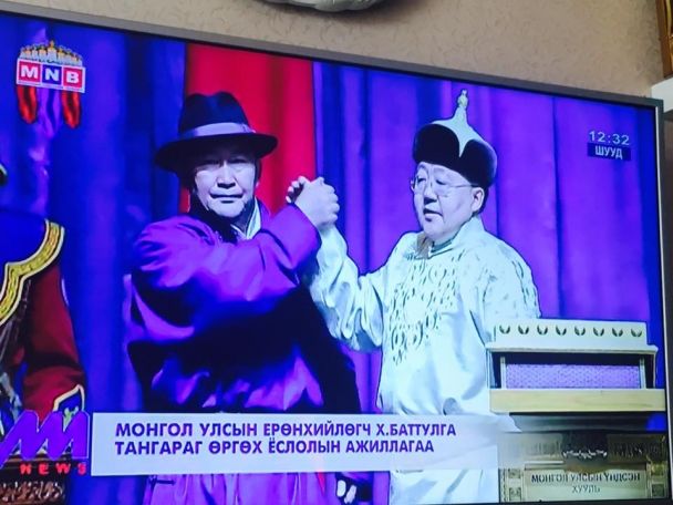 Ерөнхийлөгч Х.Баттулга тангараг өргөлөө