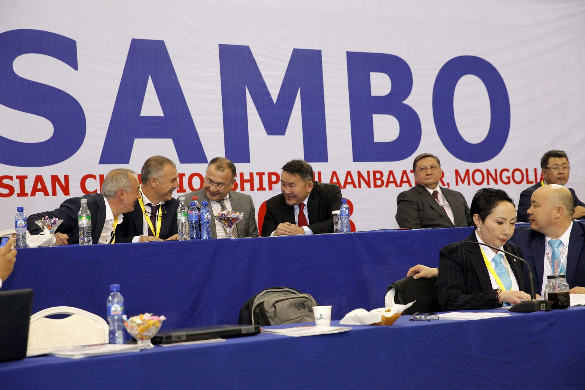 Ерөнхийлөгч Х.Баттулга Самбо бөхийн ААШТ-ий нээлтэд оролцов