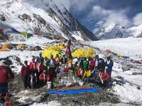 К2-ыг эзэлсэн Б.Гангаамаа үндсэн отог дээр иржээ