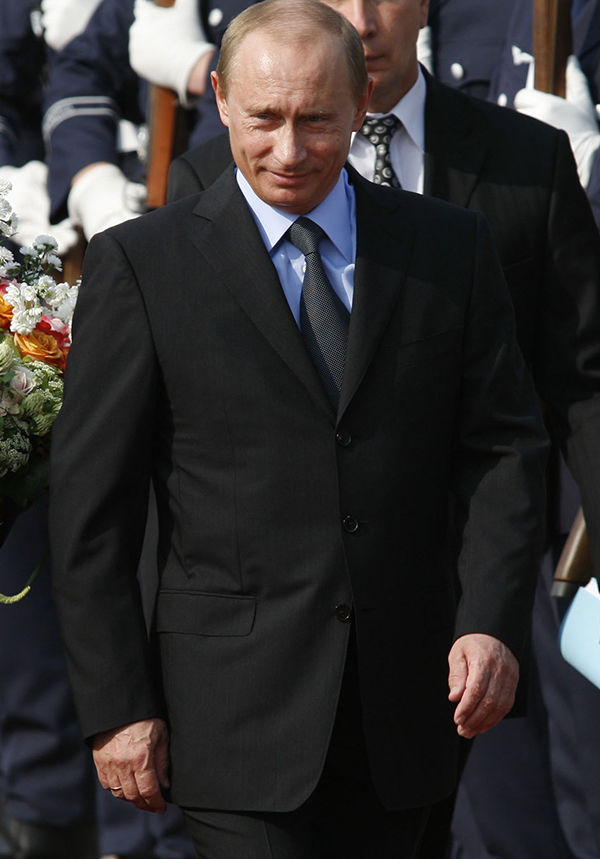 Гүрэн халаасласан  Путин