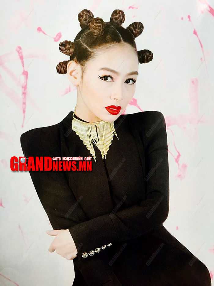 Жүжигчин А.Ганчимэг дүр төрхөө өөрчилжээ