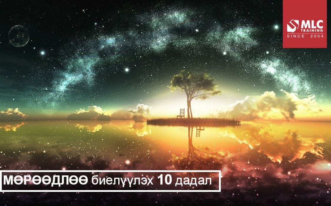 Мөрөөдлөө биелүүлэх 10 дадал