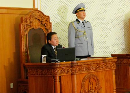 Шинэ УИХ-д Ерөнхийлөгчийн хэлсэн анхны үг