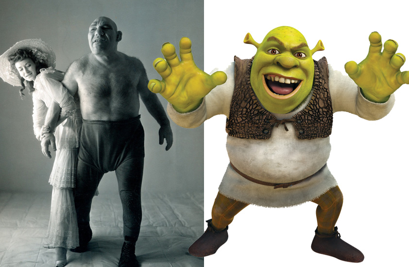 Бодит хүнээс сэдэвлэсэн дүрүүд