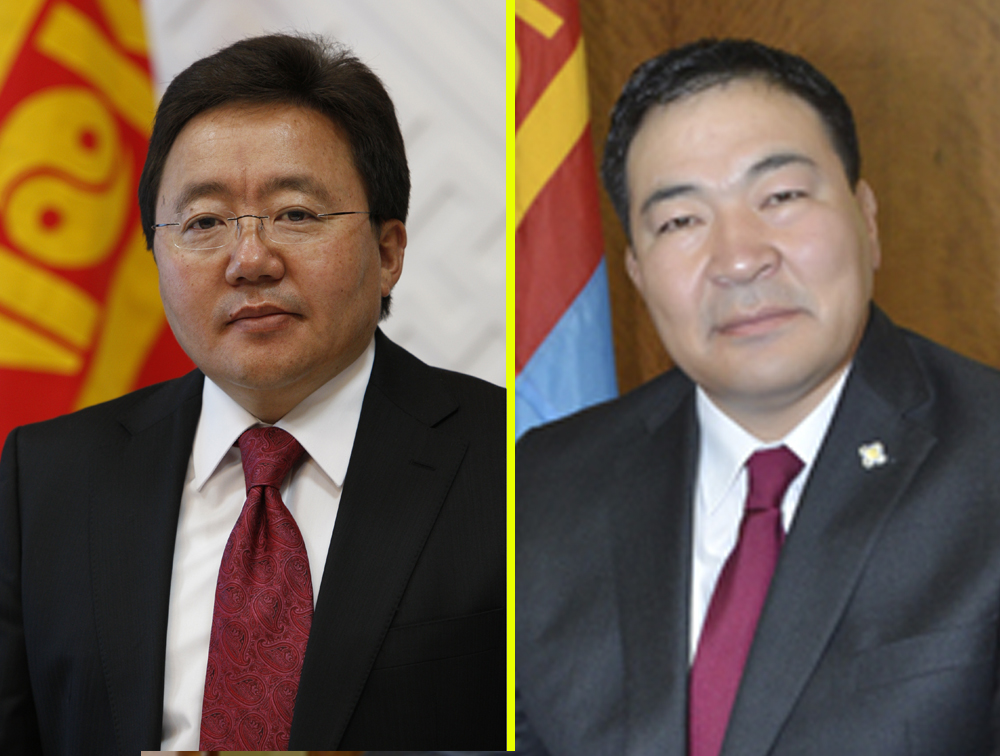 Ц.Элбэгдорж & Б.Бат-Эрдэнэ