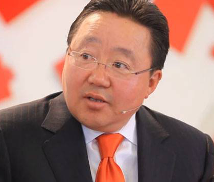 Монгол Тулгатны 100 эрхэм - Монгол Улсын Ерөнхийлөгч Ц.Элбэгдорж